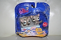 Littlest Pet Shop - #467 & #468 - Fuzzy Kittens in Shoebox