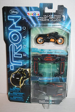 Tron Legacy: Diecast 3-Pack, Villain Set - Toys R Us Exclusive