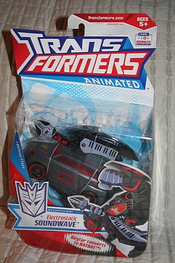 Transformers Animated - Electrostatic Soundwave