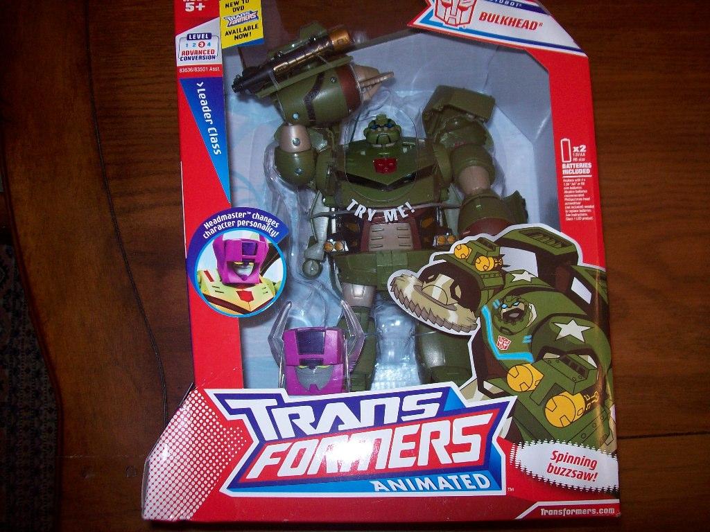 Transformers Animated - Bulkhead Leader Class Figure - Parry Game Preserve