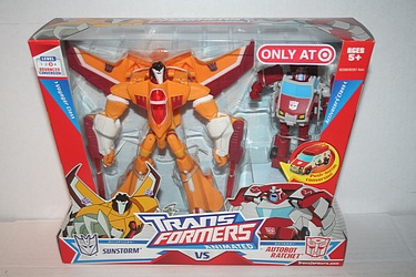 Sunstorm vs. Ratchet