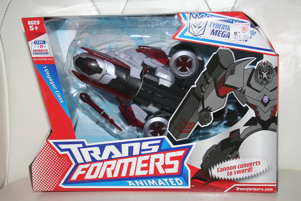 Transformers Animated - Megatron Voyager Class Figure - Parry Game Preserve