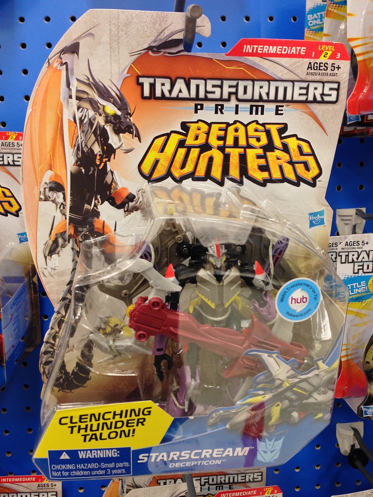 Year 2012 Transformers Prime Beast Hunters Series Deluxe Class 6