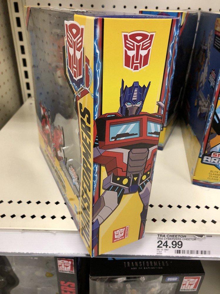 Transformers Cyberverse Power of the Spark (2019) Optimus Prime & Sky Turbine Spark Armor