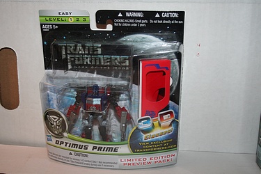 Transformers Dark of the Moon (2011) - Optimus Prime Preview Pack