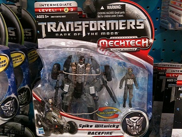 Transformers Dark of the Moon (2011) - Backfire with Spike Witwicky