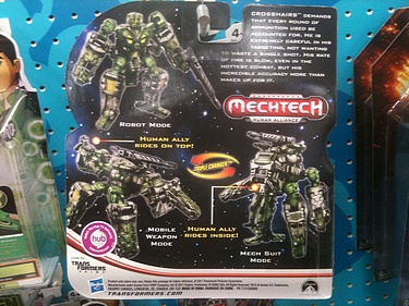 Transformers Dark of the Moon (2011) - Crosshairs with Sergeant Cahnay