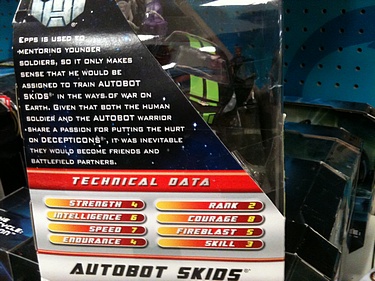 Transformers Dark of the Moon (2011) - Autobot Skids, Elita-1 and Tech Sergeant Epps