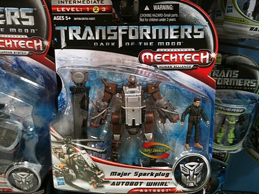 Transformers Dark of the Moon (2011) - Whirl with Major Sparkplug