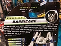 Transformers Dark of the Moon (2011) - Barricade