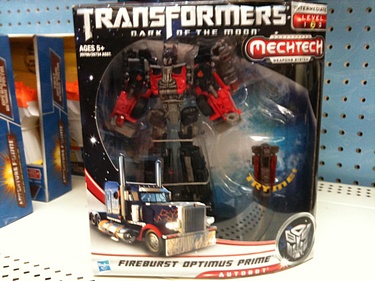 Transformers Dark of the Moon (2011) - Fireburst Optimus Prime