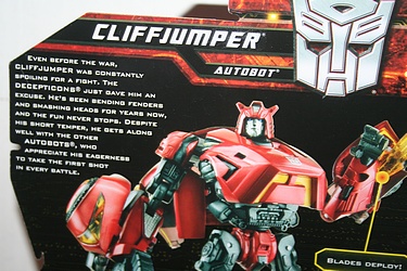 Transformers More Than Meets The Eye (2010) - Cliffjumper