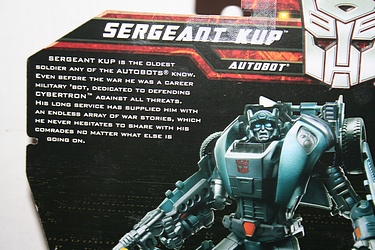 Transformers More Than Meets The Eye (2010) - Sergeant Kup