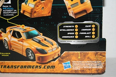 Transformers More Than Meets The Eye (2010) - Bumblebee (Black Stripes) Deluxe Class