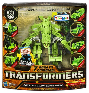 Transformers More Than Meets The Eye (2010) - Devestator (G1 Colors) - Toys R Us Exclusives