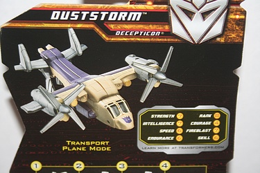 Transformers More Than Meets The Eye (2010) - Duststorm