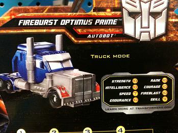 Transformers More Than Meets The Eye (2010) - Optimus Prime