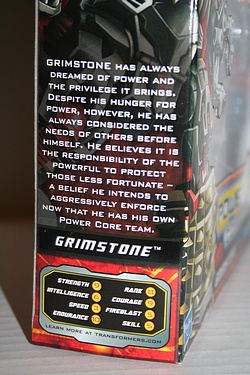 Transformers More Than Meets The Eye (2010) - Grimstone with Dinobots