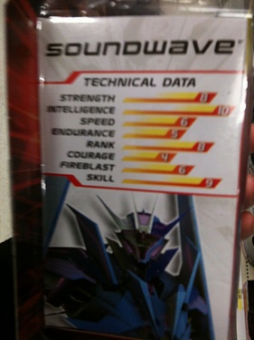 Transformers Prime (2012) - Soundwave