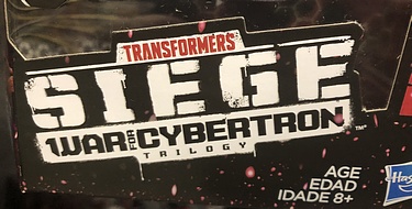 Transformers War for Cybertron: Siege