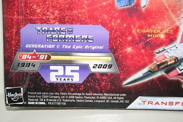 Transformers Universe - Starscream generation key