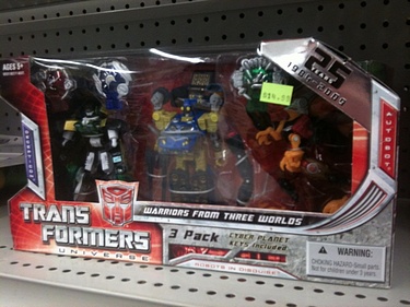 Transformers Revenge of the Fallen - Drugstore Exclusive - Warriors From Three Worlds