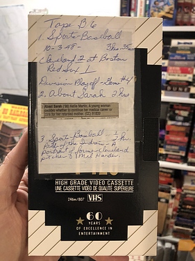 Toledo - Tape B-6 - #0176 - Baseball Cleveland at Boston 10/3/1998