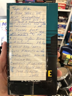 Toledo - Tape H-Z - #0246 - Star Trek TNG / Columbo (Feb 1991)