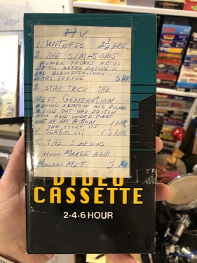 Toledo - Tape H-V - #0247 - Witness / The Simpsons / Star Trek TNG
