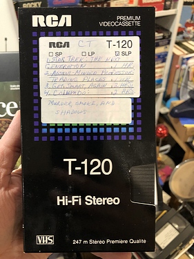 Toledo - Tape C-T - #0279 - Star Trek TNG, Get Smart Again, Columbo
