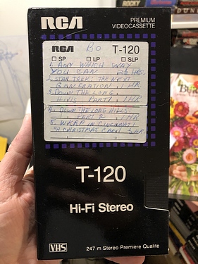 Toledo - Tape B-O - #0382 - Any Which Way You Can, Star Trek TNG, WKRP Christmas
