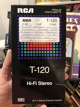 Toledo - Tape B-E - #0412 - 30th Grammy Awards (1988), Snoopy's Getting Married