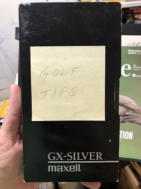 Clifton - Tape 0001 - #0638 - Golf Tips