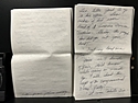 Tucson - Tape 0009 - #1199 - The West Wing (Nov 15, 2000 and more), Very long notes!  See photos