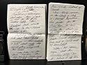 Tucson - Tape 0009 - #1199 - The West Wing (Nov 15, 2000 and more), Very long notes!  See photos