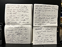 Tucson - Tape 0009 - #1199 - The West Wing (Nov 15, 2000 and more), Very long notes!  See photos