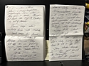 Tucson - Tape 0009 - #1199 - The West Wing (Nov 15, 2000 and more), Very long notes!  See photos