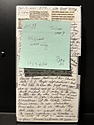 Tucson - Tape 0009 - #1199 - The West Wing (Nov 15, 2000 and more), Very long notes!  See photos
