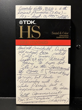Tucson - Tape 0012 - #1202 - Beverly Hills 90210 6th Season Premiere Sept 13, 1995 