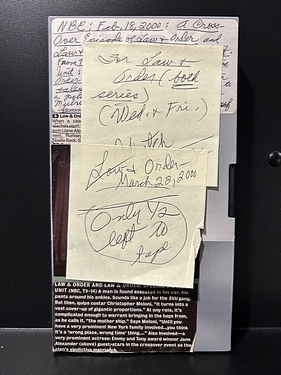 Tucson - Tape 0015 - #1205 - Law & Order and SVU Crossover ep Feb 18, 2000