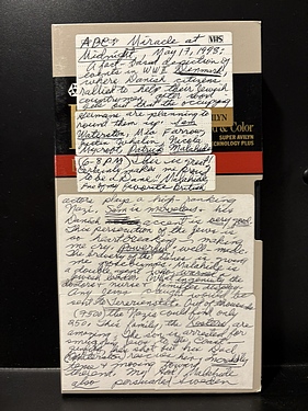 Tucson - Tape 0078 - #1559 - Miracle at Midnight (ABC, May 17, 1998), AFI Best 100 American Films