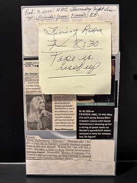 Tucson - Tape 0079 - #1560 - NBC Thursday Night Lineup Friends, Jesse, Frasier ER (Feb 3, 2000) - With TV Guide Clips