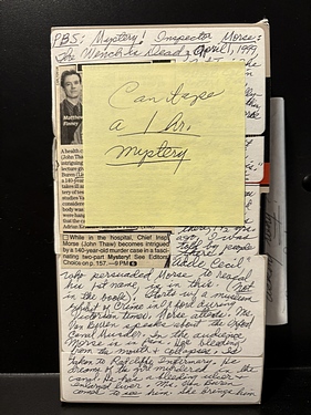 Tucson - Tape 0085 - #1566 - PBS Mystery!  Inspector Morse 