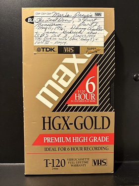 Tucson - Tape 0087 - #1568 - Mario Puzo's The Last Don Parts I-III (May 11, 1996) (