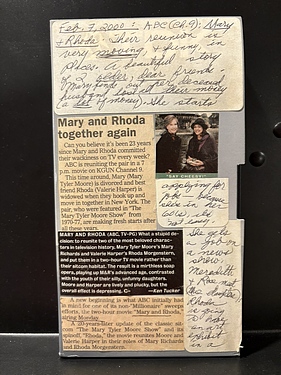 Tucson - Tape 0088 - #1569 - Mary and Rhoda Reunion (ABC Ch. 9 Feb 7, 2000) - TV Guide Clips, Poirot