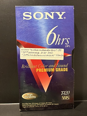Caroline- Tape 1377 - #1653 - Stephen King Bio, 72 Academy Awards (partial), Video Professor Infomercial (1999?), cartoons (sonic underground etc)