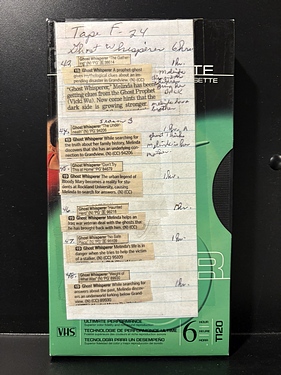 Toledo - Tape F-24 - #2001 - Ghost Whisperer Episodes (October, 2007)