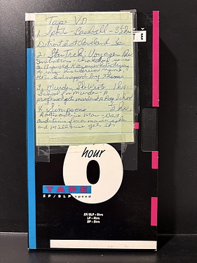 Toledo - Tape V-D - #2006 - Baseball Detroit at Cleveland, Star Trek Voyager, Murder...She Wrote, Simpsons, 